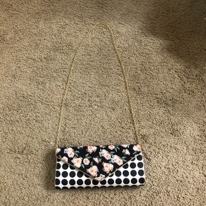 NWOT Aldo floral purse